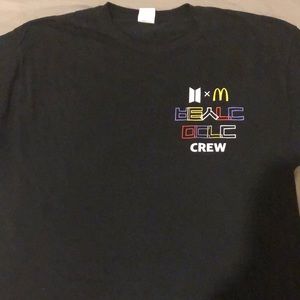 BTS x McDonald’s Crew T-Shirt. Size XL